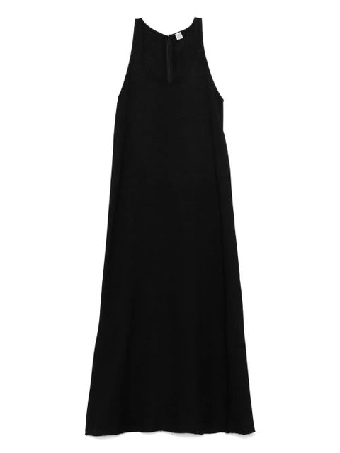 TOTEME sleeveless midi dress - Black - zdjęcie produktu nr 1