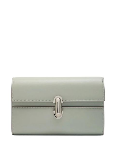 Savette Symmetry smooth clutch bag - Grey - zdjęcie produktu nr 1