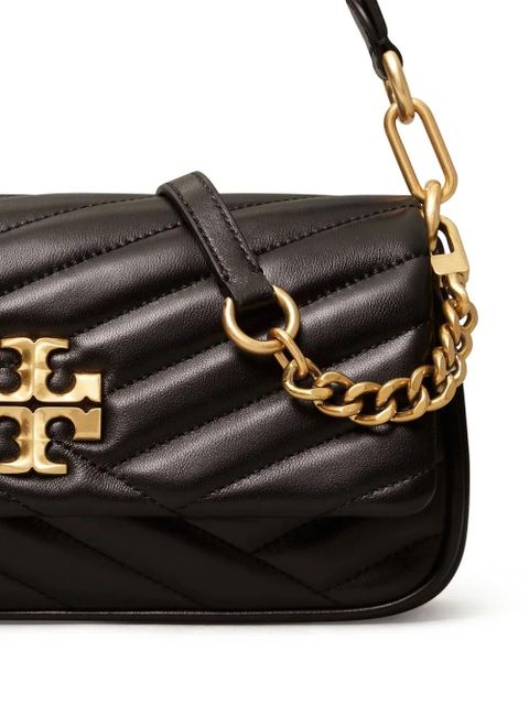 Tory Burch small Kira Chevron Flap shoulder bag - Black