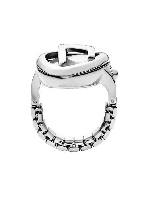 Diesel zegarek D-Era Watch Ring damski kolor srebrny DZ5623 - zdjęcie produktu nr 2