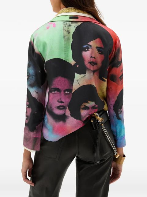 Versace printed shirt - Black