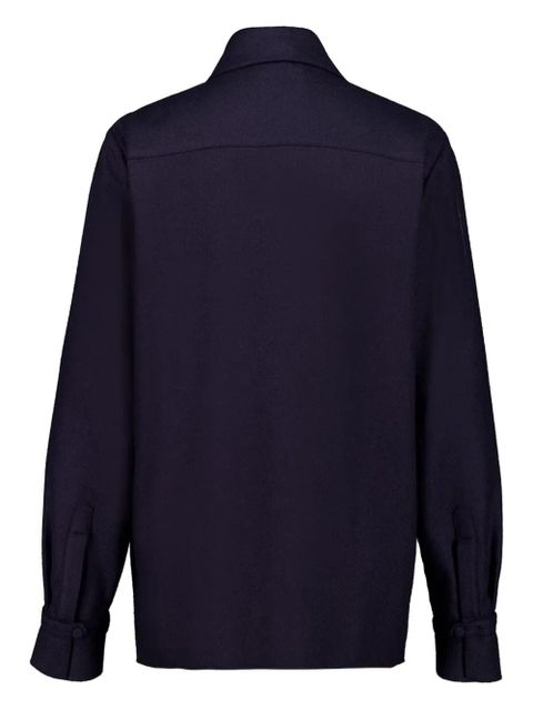 Gabriela Hearst buttoned long-sleeve shirt - Purple