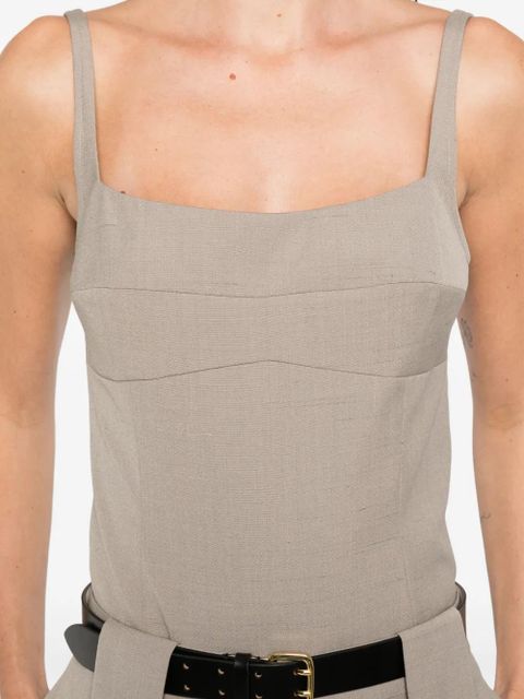 St. Agni sleeveless top - Grey