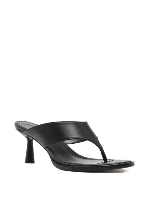 Aeyde Olenna leather heel sandals - Black - zdjęcie produktu nr 2