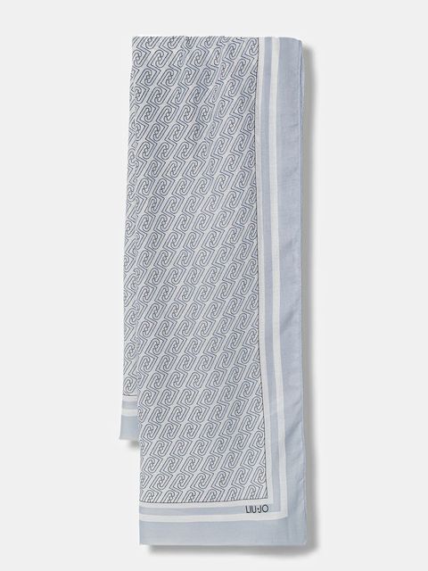 Liu Jo szal damski kolor niebieski wzorzysty 2A6039 T2745 - zdjęcie produktu nr 1