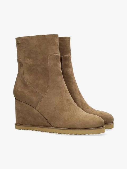 Mexx botki SAFIA RAFT damskie kolor brązowy na koturnie MI001704453W - zdjęcie produktu nr 2