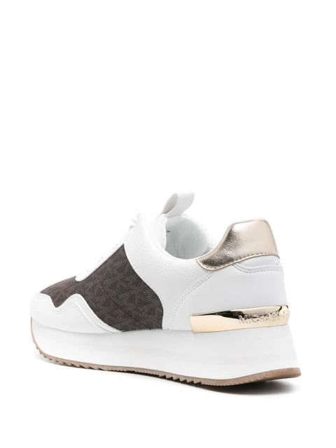 Michael Kors Raina panelled sneakers - White