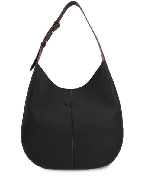 Tod's small Di hobo leather bag - Black - zdjęcie produktu nr 1