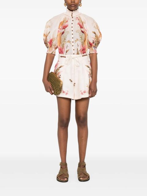 ZIMMERMANN floral-print shirt - Pink
