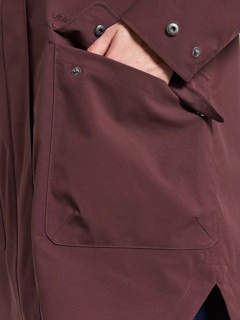 Didriksons kurtka GWEN damska kolor bordowy 505683