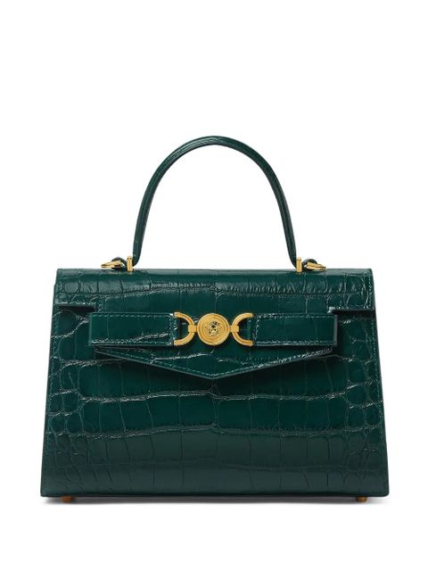 Versace medium embossed tote bag - Green - zdjęcie produktu nr 1