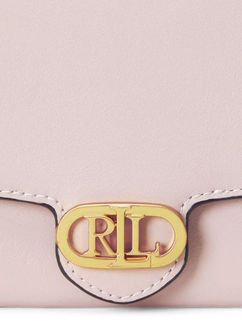 Lauren Ralph Lauren Adair logo-plaque crossbody bag - Pink