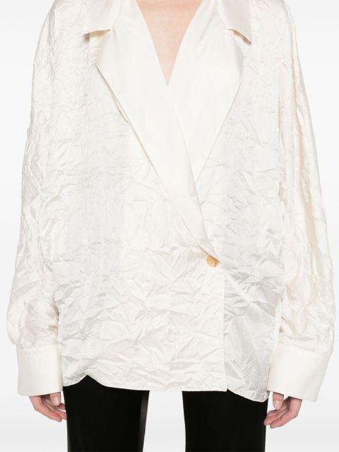 KHAITE Garth shirt - Neutrals