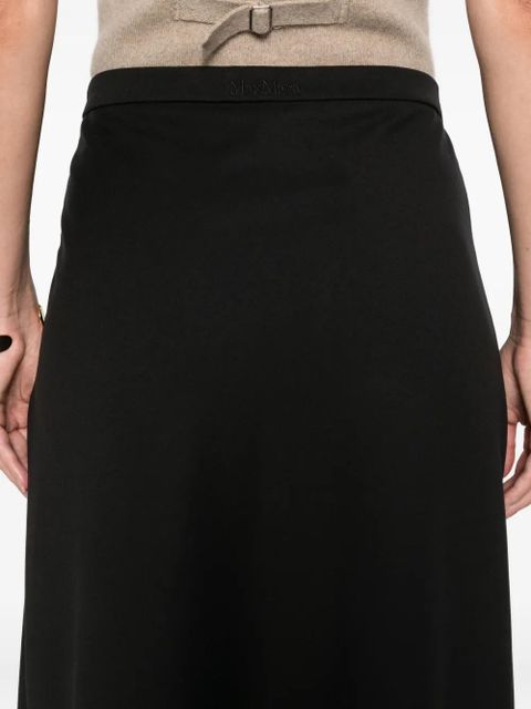 Max Mara A-line skirt - Black