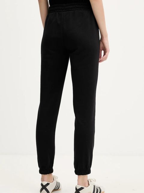 New Era spodnie dresowe damskie kolor czarny z aplikacją 60684417 - zdjęcie produktu nr 2