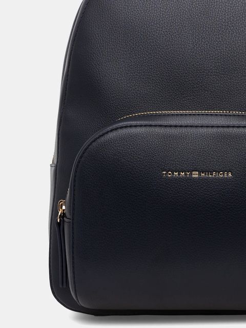Tommy Hilfiger plecak damski kolor granatowy mały gładki AW0AW18118