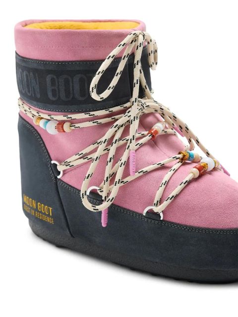 Moon Boot x Guest in Residence round-toe boots - Pink