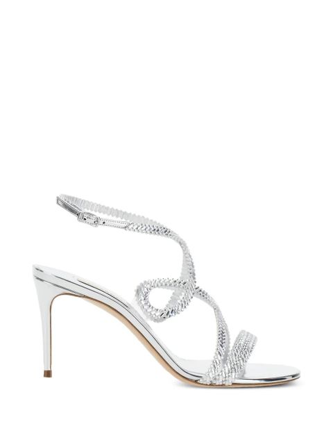 Casadei Josephine Julia strap sandals - Silver - zdjęcie produktu nr 1