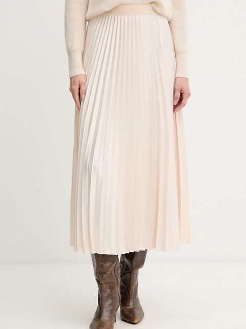 Marella spódnica kolor beżowy maxi rozkloszowana 2523106045200 - zdjęcie produktu nr 1