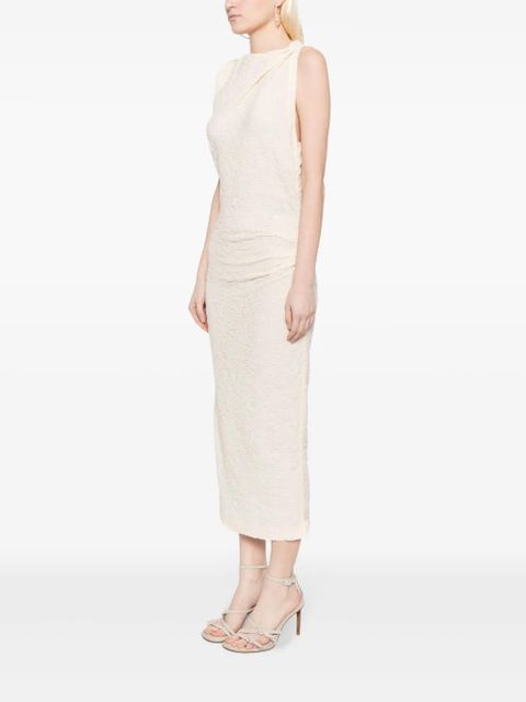 ISABEL MARANT Franzy midi dress - Neutrals