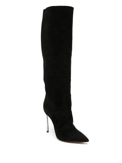 Casadei 100mm Blade boots - Black - zdjęcie produktu nr 2