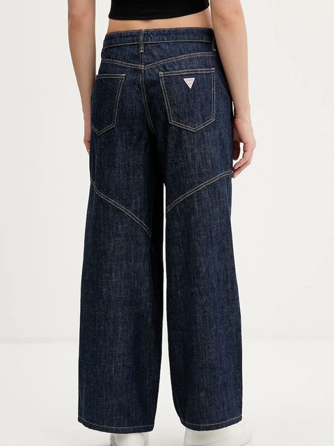 Guess Originals jeansy damskie kolor granatowy W5BA2F D5R0B - zdjęcie produktu nr 2