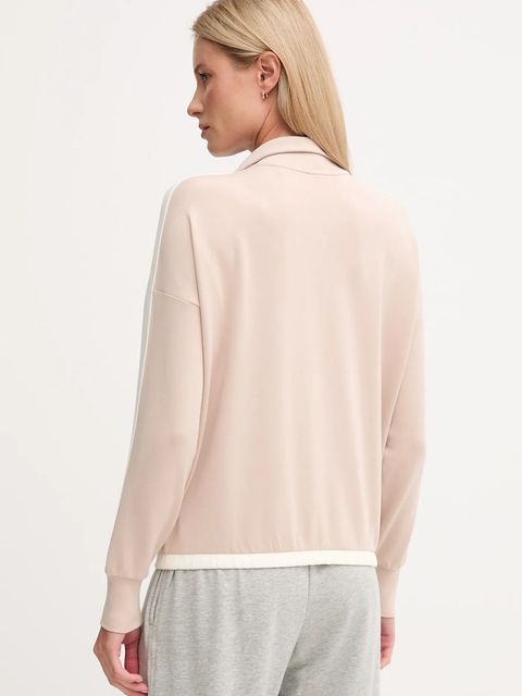 BOSS bluza lounge damska kolor beżowy gładka 50550718 - zdjęcie produktu nr 2