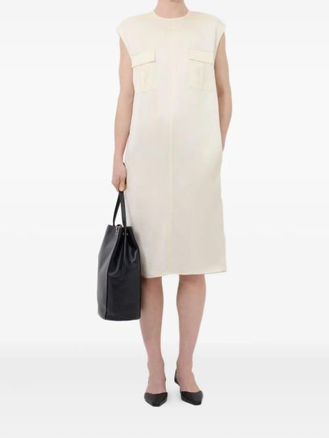 LouLou de Saison Seena midi dress - Neutrals