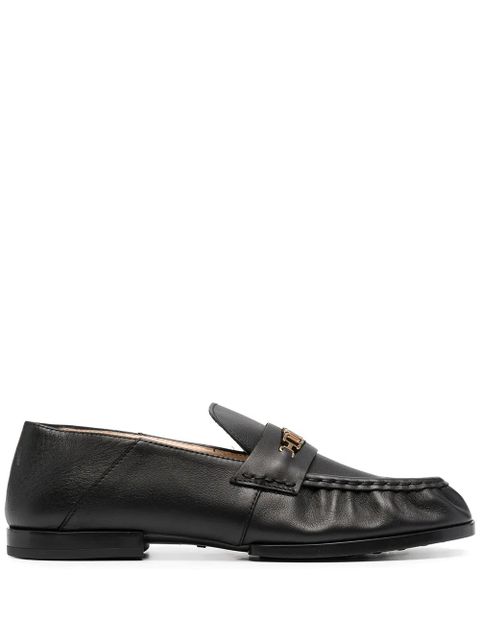 Tod's chain-link detail loafers - Black - zdjęcie produktu nr 1