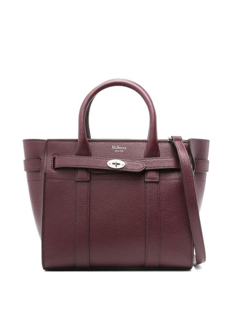 Mulberry Bayswater leather tote bag - Red - zdjęcie produktu nr 1