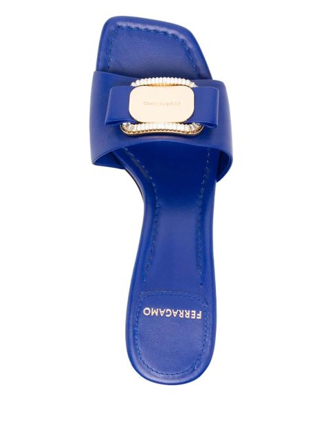 Ferragamo Platino 60mm sandals - Blue