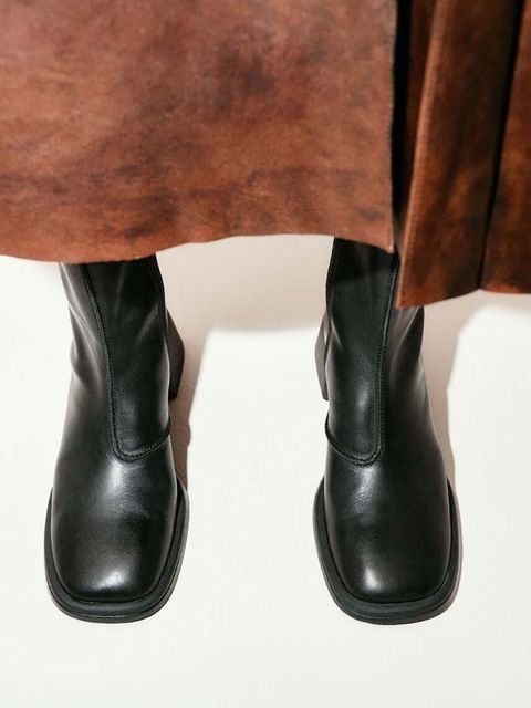 Vagabond Shoemakers botki skórzane Ansie