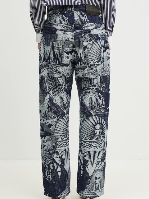 No Problemo jeansy Apocalypse Jacquard Bagi Jean