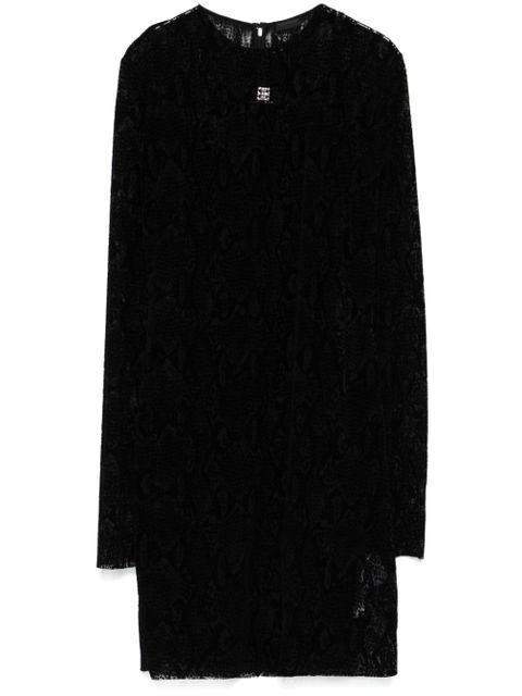 Givenchy flocked mini dress - Black - zdjęcie produktu nr 1