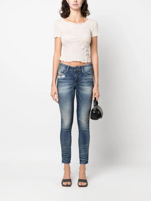 Diesel 2017 Slandy skinny jeans - Blue - zdjęcie produktu nr 2