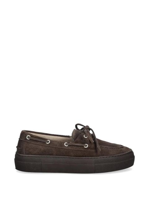 Copenhagen CPH177 lace-up suede boat shoes - Brown - zdjęcie produktu nr 1