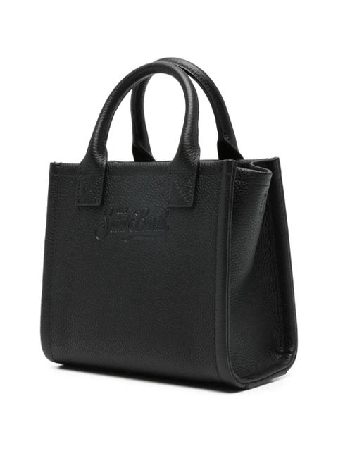 MC2 Saint Barth mini Vanity debossed-logo tote bag - Black - zdjęcie produktu nr 2
