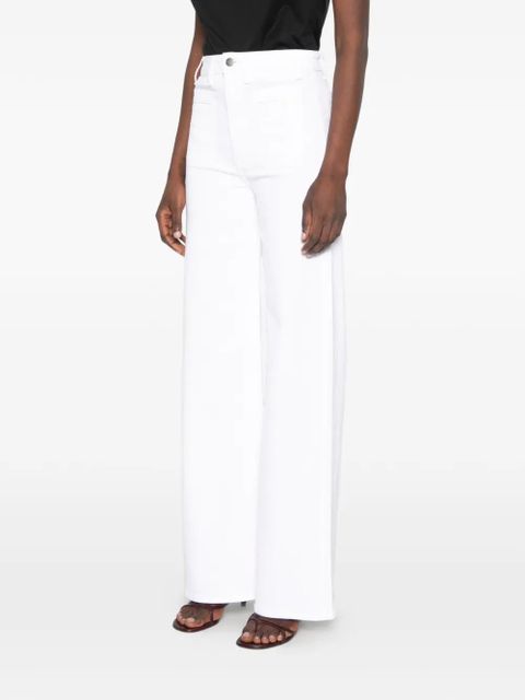 KHAITE pocket delmonico jeans - White