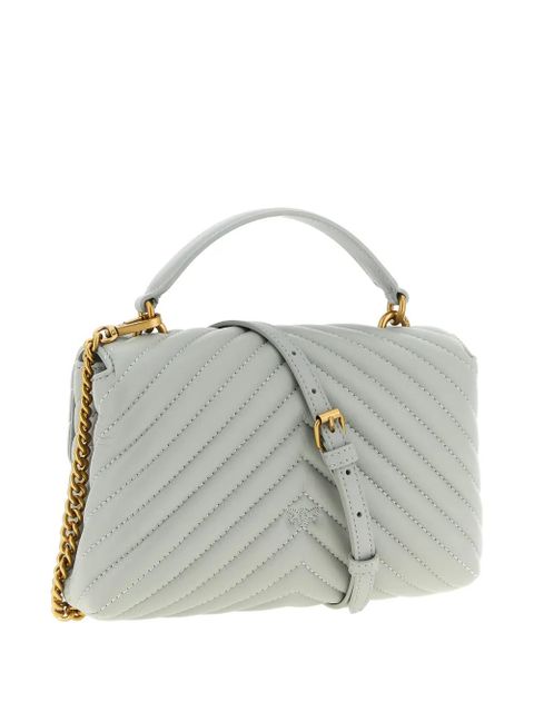 PINKO mini Lady Love Puff quilted tote bag - Grey - zdjęcie produktu nr 2
