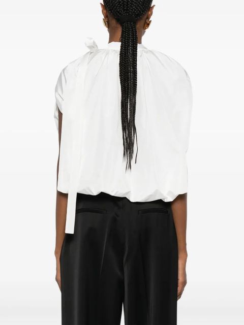 Max Mara tie-detail blouse - White