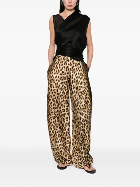 Sportmax leopard trousers - Neutrals - zdjęcie produktu nr 2
