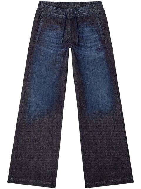 Diesel D-Ainty wide-leg jeans - Blue - zdjęcie produktu nr 1