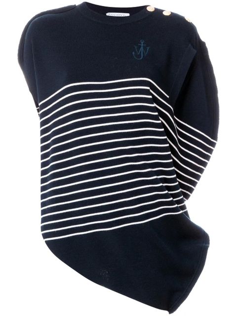 JW Anderson striped knitted top - Blue - zdjęcie produktu nr 1