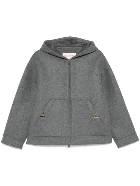 Valentino Garavani VLogo oversized jacket - Grey - zdjęcie produktu nr 1