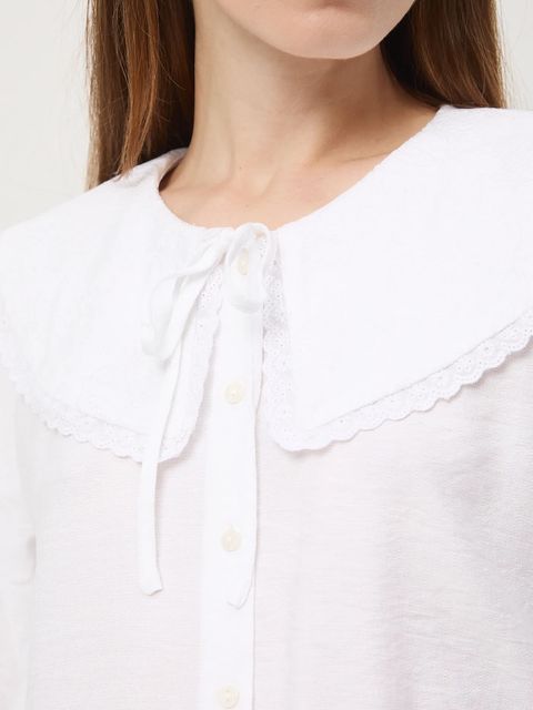 Medicine bluzka damska kolor biały gładka