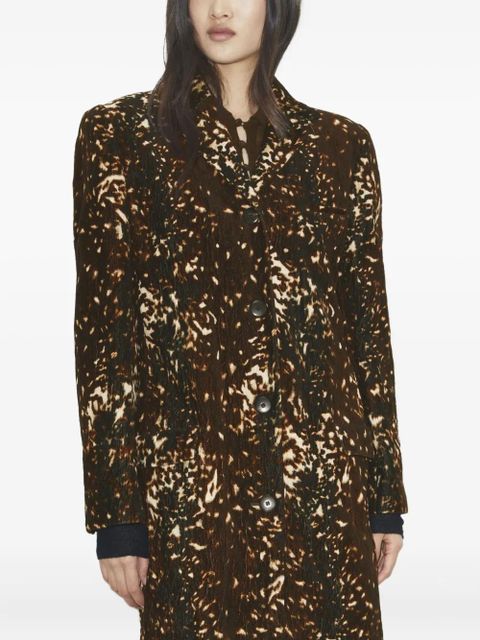 Tory Burch velvet coat - Brown