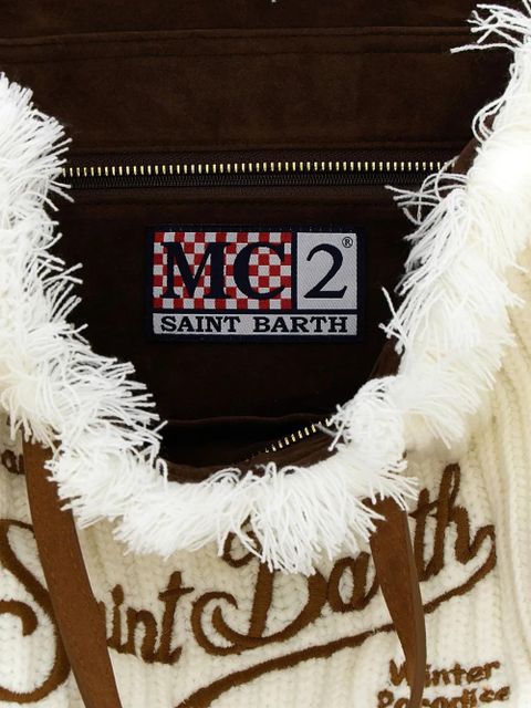 MC2 Saint Barth Colette tote bag - White - zdjęcie produktu nr 2