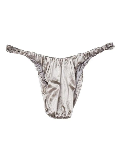 Isa Boulder Tinytwist bikini bottom - Grey