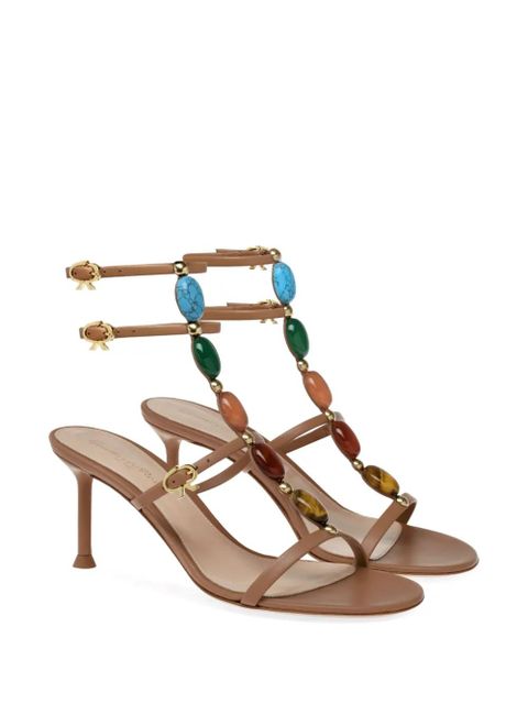 Gianvito Rossi Shanti 70 sandals - Brown - zdjęcie produktu nr 2
