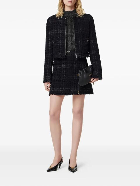 Versace button-detail cotton sweater - Black - zdjęcie produktu nr 2